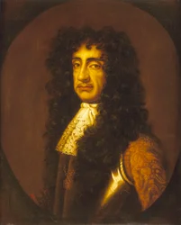 Karel II (1630-1685), asi 1675 (olejomalba)