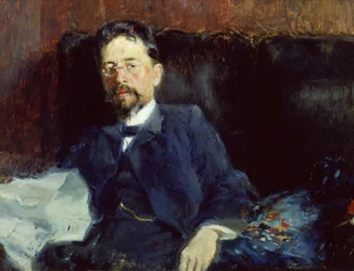 Portrét Antona Čechova (1860-1904), 1902