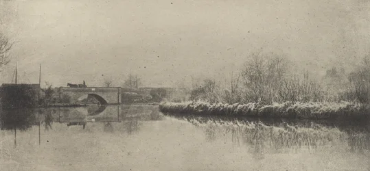 Mrazivé ráno v Coltishall, 1890-1891, vytištěno 1893.