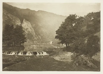 Vjezd do Dove Dale, Derbyshire