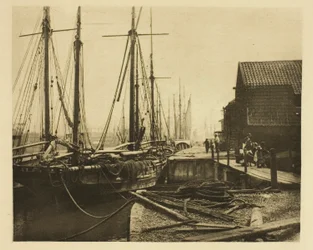 The Quays v době večeře