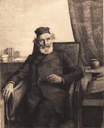 Umělcův otec, Jens Peter Ilsted