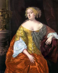 Anne Digbyová, hraběnka ze Sutherlandu, 1660.
