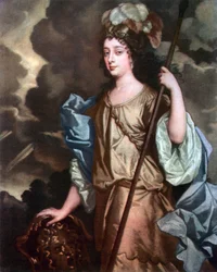 Barbara Villiers, vévodkyně z Clevelandu, hraběnka z Castlemaine, 1660s.