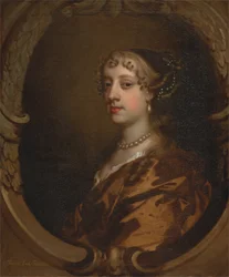 Lady Frances Savile, později lady Brudenell, kolem 1668 (olej na plátně)