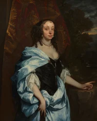 Portrét paní Leneve, kolem roku 1657 (olej na plátně)