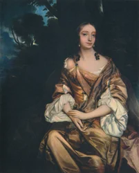 Portrét dámy, kolem 1660, 1948.