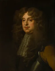 Portrét Hon. Andrew Newport, kolem 1638-80 (olej na plátně)