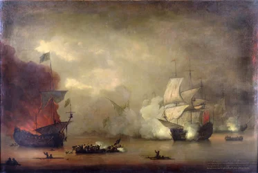 Námořní bitva mezi lodí HMS "Mary Rose" Královského námořnictva a sedmi pirátskými alžírskými loděmi u pobřeží Tangeru (Maroko) 8. prosince.