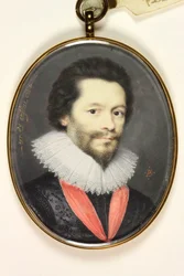 Sir Robert Harley, mistr mincovny (smalt)