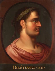 Římský císař Domitianus (51-96) - císař Domitianus od Rubense, Petra Pavla