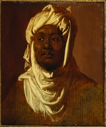 Afričan v turbanu - skica