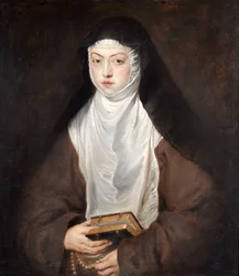 Ana Dorothea, dcera Rudolfa II., život v klášteře Royal Barefoot, Madrid