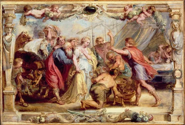 Briseis Dána zpět Achilleovi, 16301631