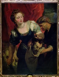 Judith s hlavou Holoferna