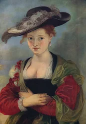 Slaměný klobouk, c1622-1625, c1915