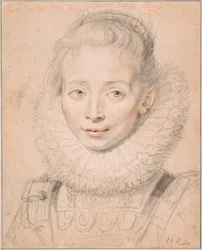 Rubensova dcera Clara Serena (tak pojmenovaná Maid of Honor of Infanta Isabella) c. 1623