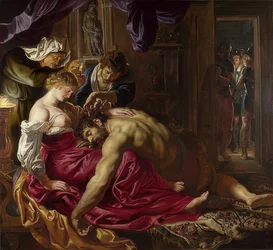 Samson a Dalila. Kolem 1609-10