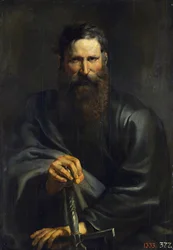 Apoštol Pavel, kolem roku 1615. Rozměry: 105.6 x 74 cm. Státní Ermitáž, Petrohrad