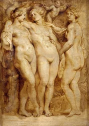 Tři Grácie, kolem 1620-1623