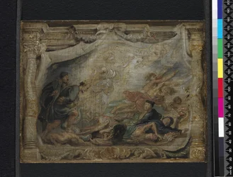 Vítězství eucharistie nad kacířstvím, cca 1625-26