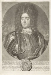 Portrét generálního admirála Francoise Leforta 1656-1699, 1698.