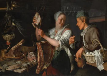 Kuchyňská scéna, 1620.