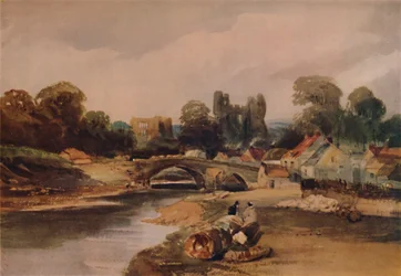 Vesnice na řece, c1824, 1935