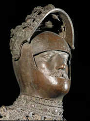 Britský král Artuš (bronz)