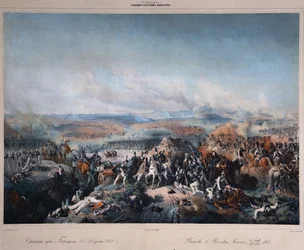 Napoleonská válka – ruské tažení roku 1812: Bitva u Borodina (nebo bitva u Moskvy) mezi Francií a Ruskem, 7. září 1812 (bitva u Borodina 26. srpna