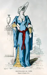 Paní z doby francouzského Karla VIII., 1498 1882-1884.