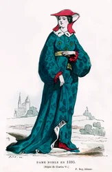 Šlechtica doby francouzského Karla VI., 1395 1882-1884