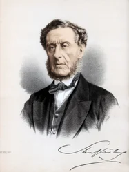 Anthony Ashley Cooper, 7. hrabě z Shaftesbury, anglický politik a filantrop, c1890.
