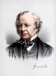 Granville Leveson-Gower, 2. hrabě Granville, britský liberální státník, c1890.