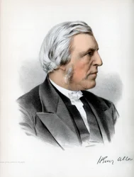 Henry Allon, anglický nonkonformní božský, c1890.