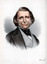 John Ruskin, britský spisovatel, básník, umělec a kritik, c1890.