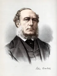 John Walter, britský umírněný liberální politik, c1890.
