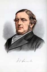 William Vernon Harcourt, britský liberální státník, c1890.