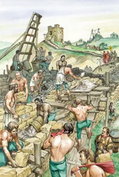 Stavba Hadriánova valu, počátek 2. století c1985-c2000