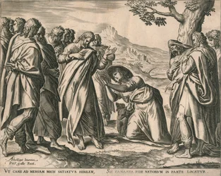 Kristus a žena z Kanaánu, c1577-1579.