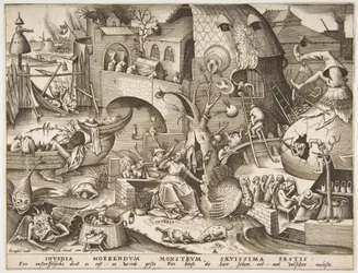 Envy Invidia ze Sedmi smrtelných hříchů, 1558.