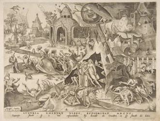 Lust Luxuria ze Sedmi smrtelných hříchů, 1558.