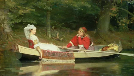 S řekou, 1869