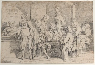 Hraje Tric Trac, 1763., 1763.