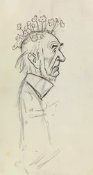 Karikaturní portrét Gladstone