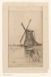 Větrný mlýn v krajině Mon Moulin (původní název)