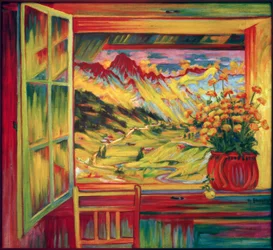 Pohled z okna, (pohled z okna)