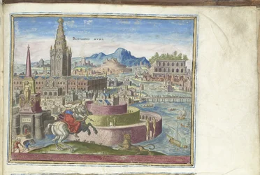 Babylonské hradby ze série Osmé divy světa, 1572