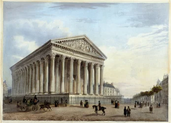 Eglise de la Madeleine - v „“Procházka po Paříži a okolí“” od Jacottet a Benoist, Paříž