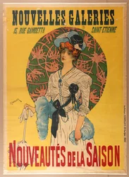Nové galerie, Saint-Etienne, 1900.